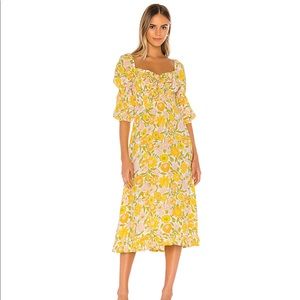 Faithful the Brand Nora midi dress